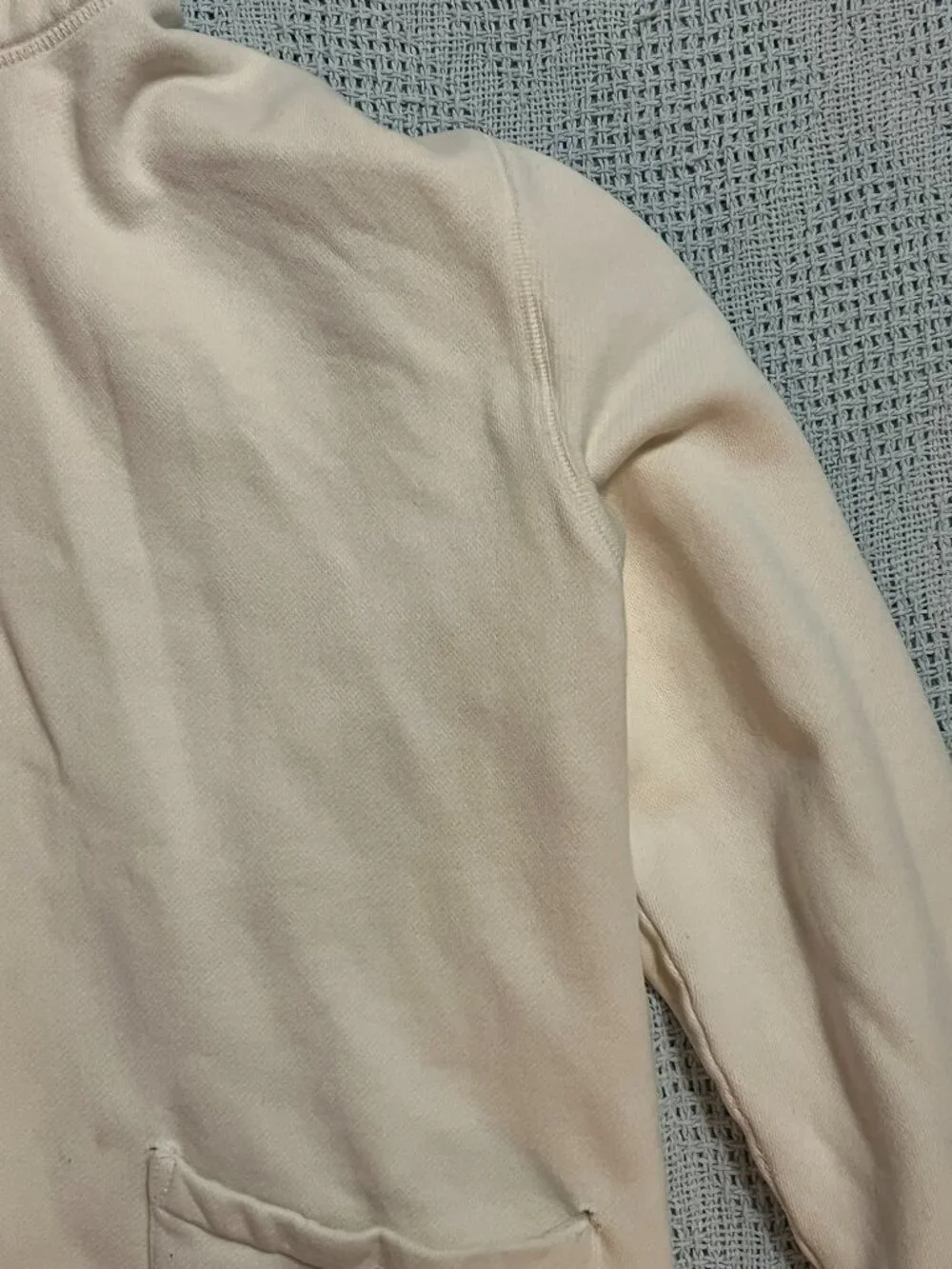 NickerBocker NYC Men's Standard Hoodie XL  - Ivory (100% Cotton)